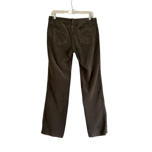 Woolrich Corduroy Straight Leg Pants Olive Green Size 6 - Picture 4 of 6
